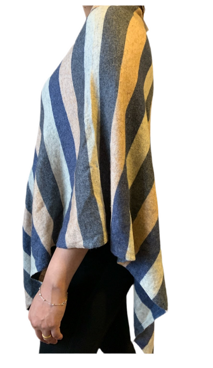 Handmade 100% Pure Cashmere Poncho